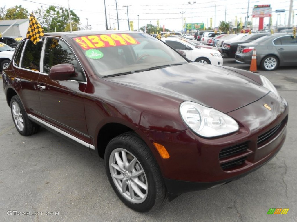 Carmona Red Metallic 2004 Porsche Cayenne S Exterior Photo #77608262