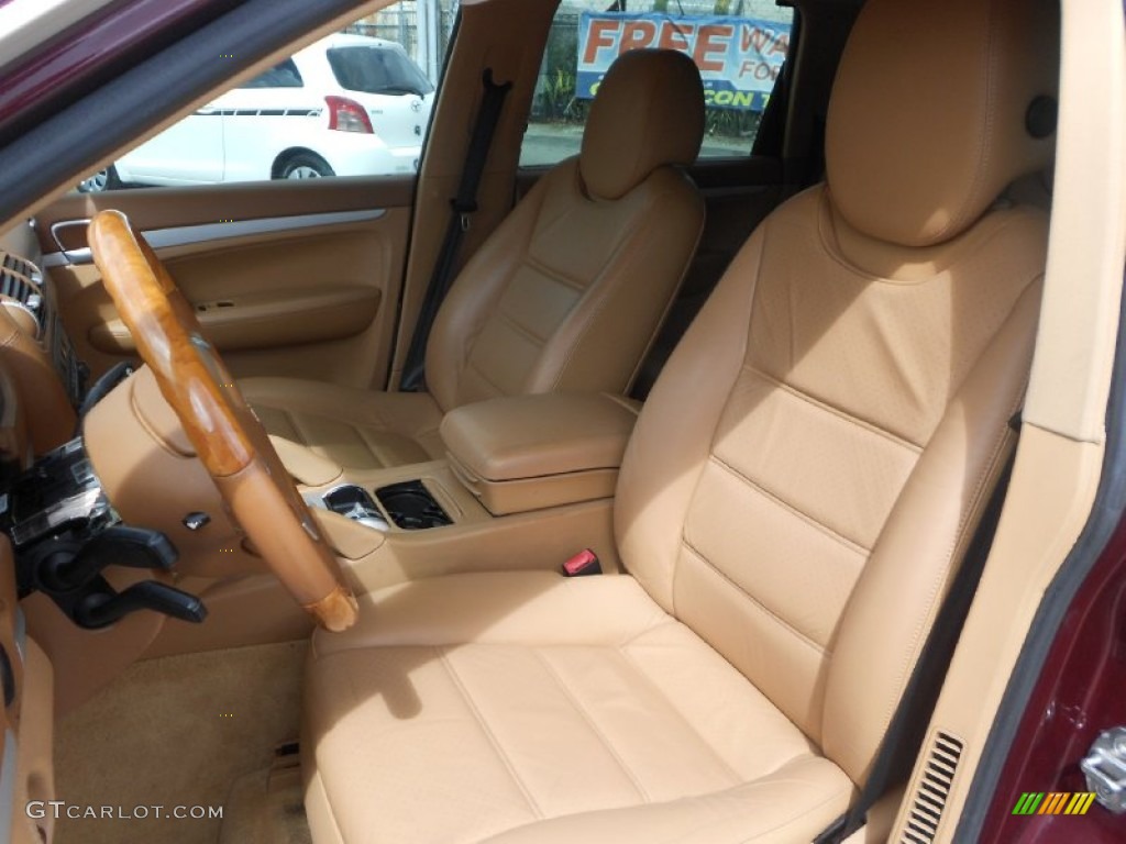 Havanna/Sand Beige Interior 2004 Porsche Cayenne S Photo #77608299