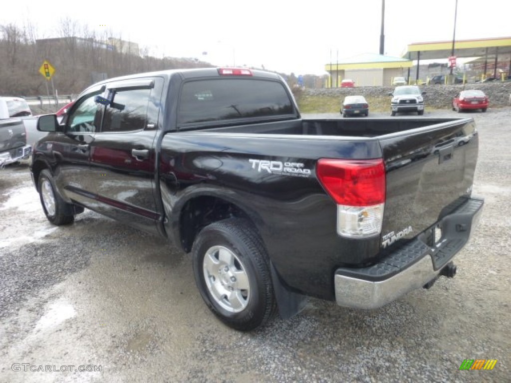 2011 Tundra TRD CrewMax 4x4 - Black / Sand Beige photo #5