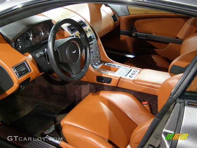 2005 DB9 Coupe - Grey Metallic / Kestrel Tan photo #6