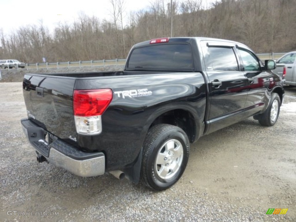 2011 Tundra TRD CrewMax 4x4 - Black / Sand Beige photo #7