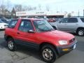 Bright Red 1997 Toyota RAV4 