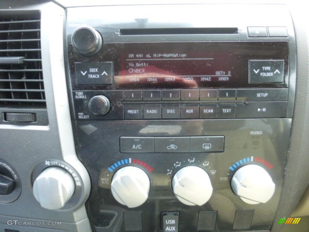 2011 Tundra TRD CrewMax 4x4 - Black / Sand Beige photo #14