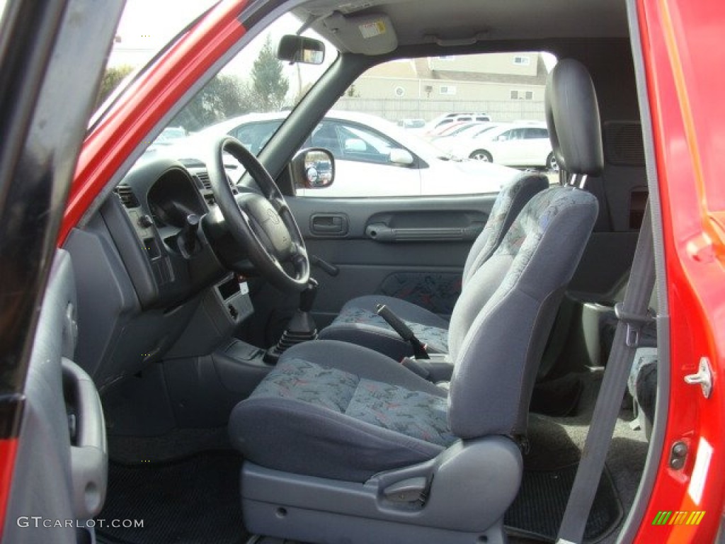 1997 RAV4  - Bright Red / Gray photo #7