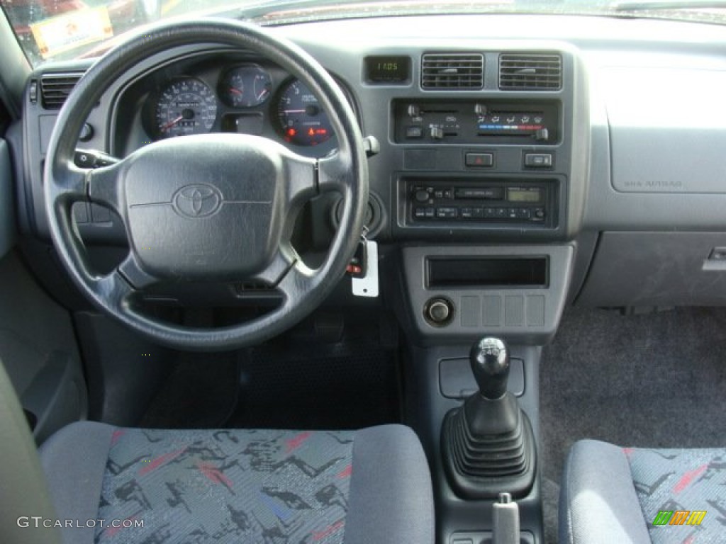1997 RAV4  - Bright Red / Gray photo #9