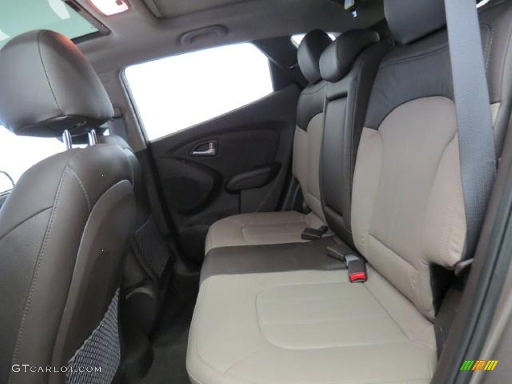 Taupe Interior 2012 Hyundai Tucson Limited Photo #77609330