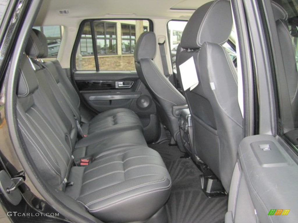 2010 Land Rover Range Rover Sport Supercharged Rear Seat Photo #77609398