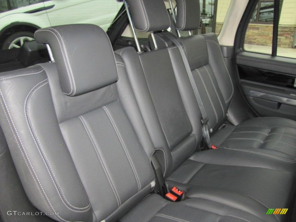 2010 Land Rover Range Rover Sport Supercharged Rear Seat Photo #77609424
