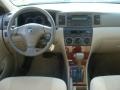 2005 Toyota Corolla Pebble Beige Interior Dashboard Photo