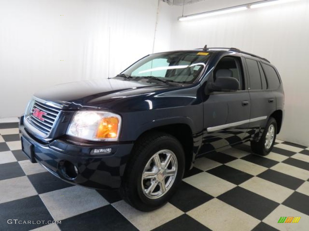 Midnight Blue Metallic 2007 GMC Envoy SLT 4x4 Exterior Photo #77610213