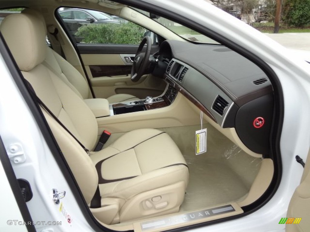 2013 Jaguar XF I4 T Front Seat Photo #77610600