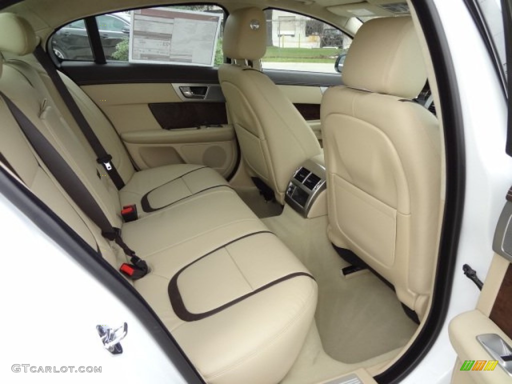 Barley/Truffle Interior 2013 Jaguar XF I4 T Photo #77610606
