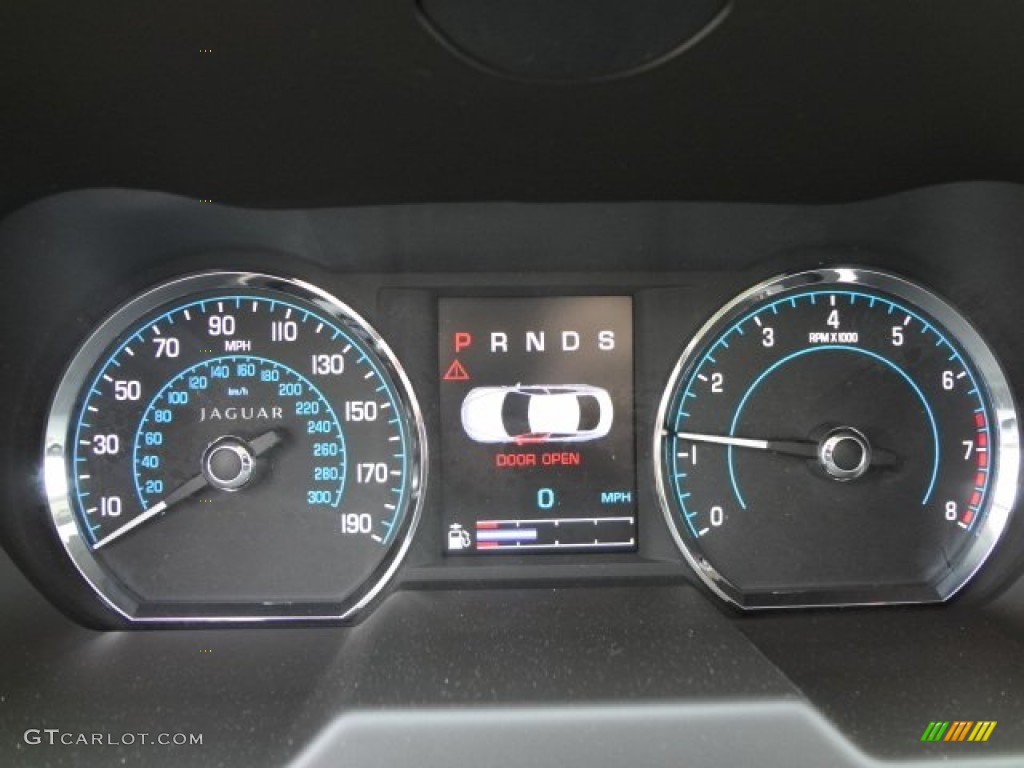 2013 Jaguar XF I4 T Gauges Photo #77610633