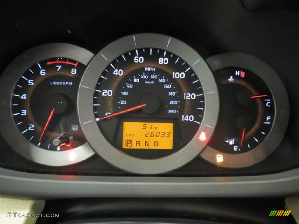 2010 Toyota RAV4 I4 Gauges Photo #77610636