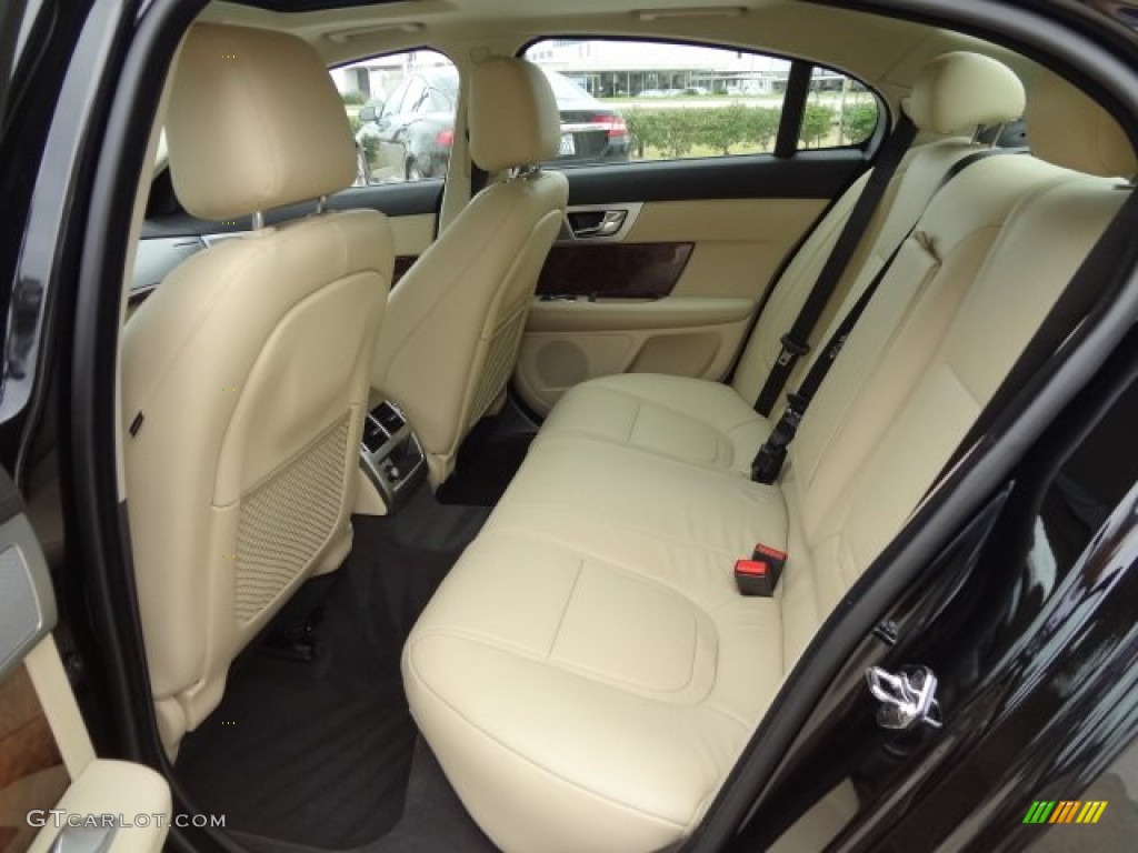 2013 Jaguar XF I4 T Rear Seat Photo #77610696