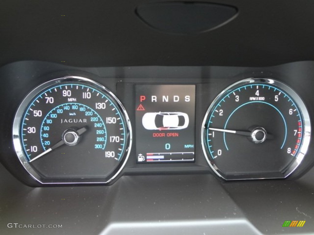 2013 Jaguar XF I4 T Gauges Photo #77610822