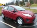 2013 Ruby Red Ford Fiesta SE Hatchback  photo #1