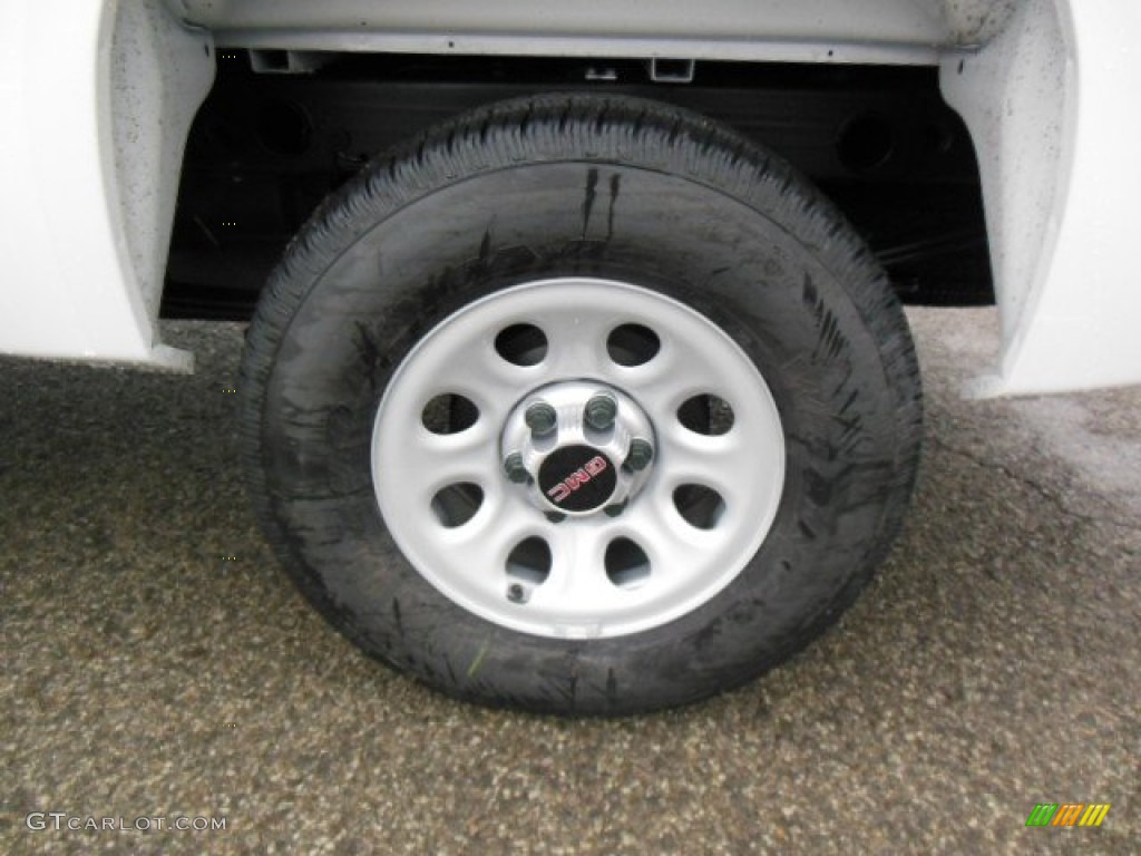 2013 Sierra 1500 Regular Cab 4x4 - Summit White / Dark Titanium photo #9