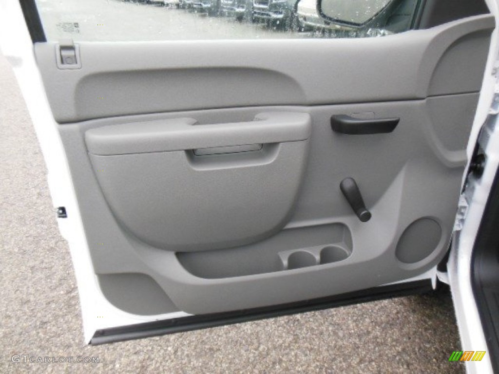 2013 Sierra 1500 Regular Cab 4x4 - Summit White / Dark Titanium photo #12