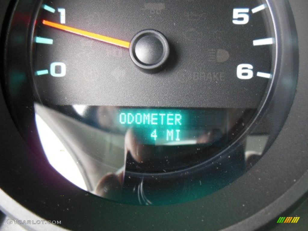 2013 Sierra 1500 Regular Cab 4x4 - Summit White / Dark Titanium photo #19