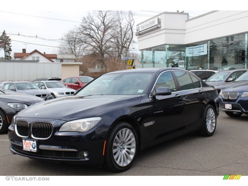 2012 7 Series 750i xDrive Sedan - Imperial Blue Metallic / Black photo #1