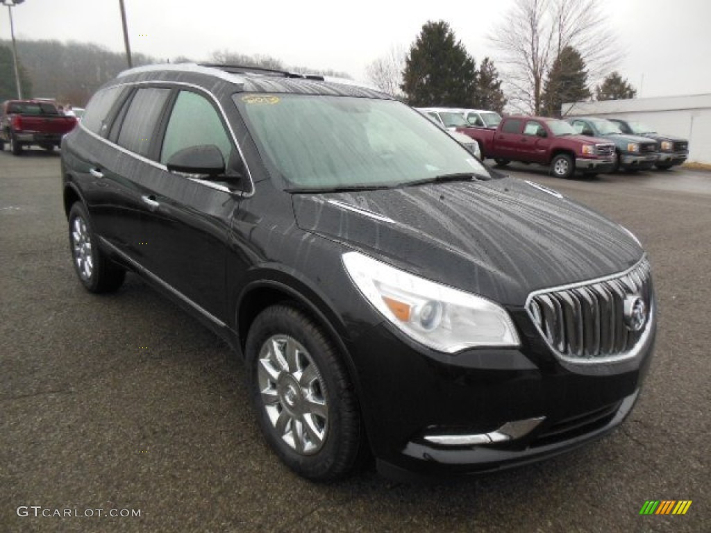 Carbon Black Metallic 2013 Buick Enclave Premium AWD Exterior Photo #77613479