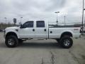 2008 Oxford White Ford F350 Super Duty XL Crew Cab 4x4  photo #4