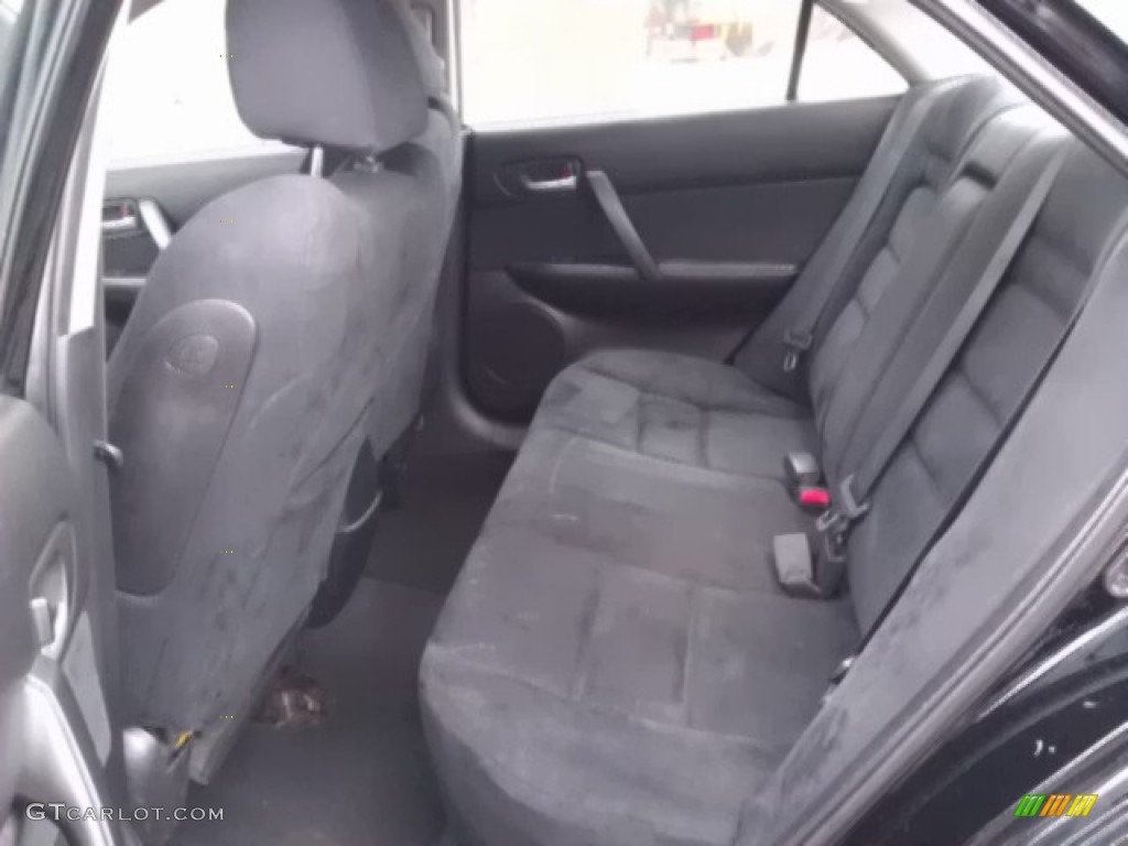 2007 Mazda MAZDA6 i Sport Sedan Rear Seat Photo #77614937