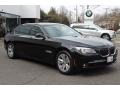 2011 Jet Black BMW 7 Series 740Li Sedan  photo #3