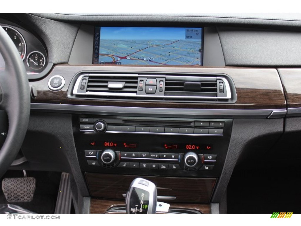 2011 7 Series 740Li Sedan - Jet Black / Black photo #14