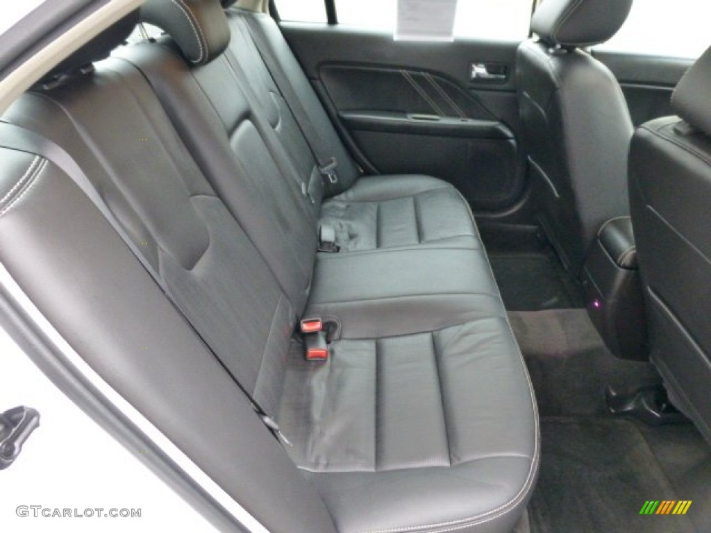 Charcoal Black Interior 2011 Ford Fusion Sport AWD Photo #77617138