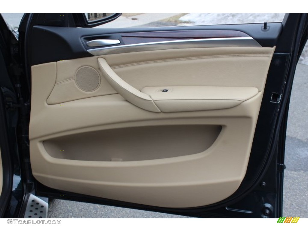 2010 X5 xDrive48i - Deep Green Metallic / Sand Beige photo #25