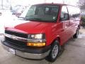 Victory Red - Express LT 1500 AWD Passenger Van Photo No. 7