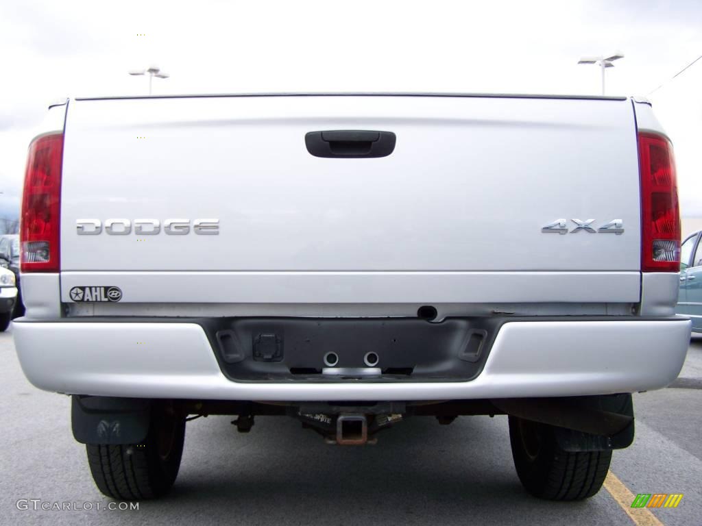 2002 Ram 1500 SLT Quad Cab 4x4 - Bright Silver Metallic / Dark Slate Gray photo #5