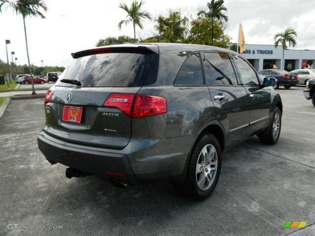 2007 MDX  - Nimbus Gray Metallic / Parchment photo #3