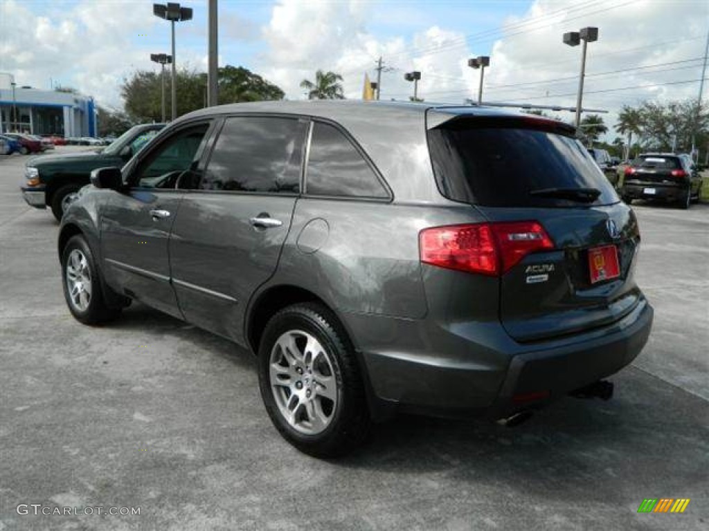 2007 MDX  - Nimbus Gray Metallic / Parchment photo #5