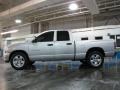 2004 Bright Silver Metallic Dodge Ram 1500 SLT Quad Cab  photo #2