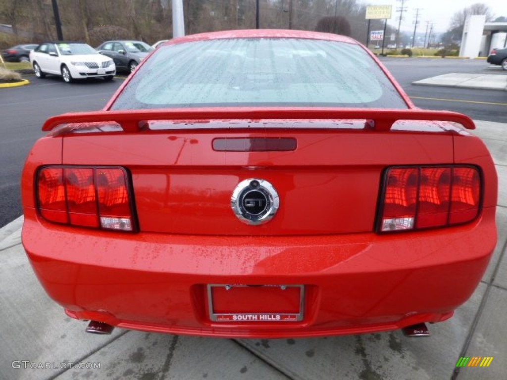 2007 Mustang GT Premium Coupe - Torch Red / Light Graphite photo #4