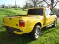 2002 Chrome Yellow Ford Ranger Edge SuperCab 4x4  photo #6