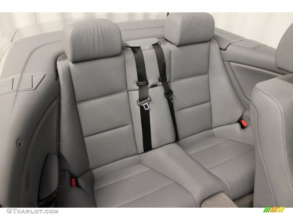 2001 3 Series 325i Convertible - Titanium Silver Metallic / Grey photo #12