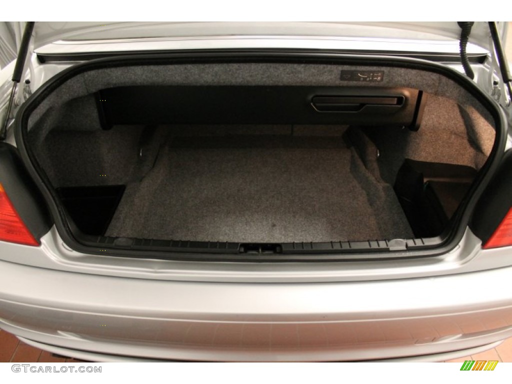 2001 3 Series 325i Convertible - Titanium Silver Metallic / Grey photo #13