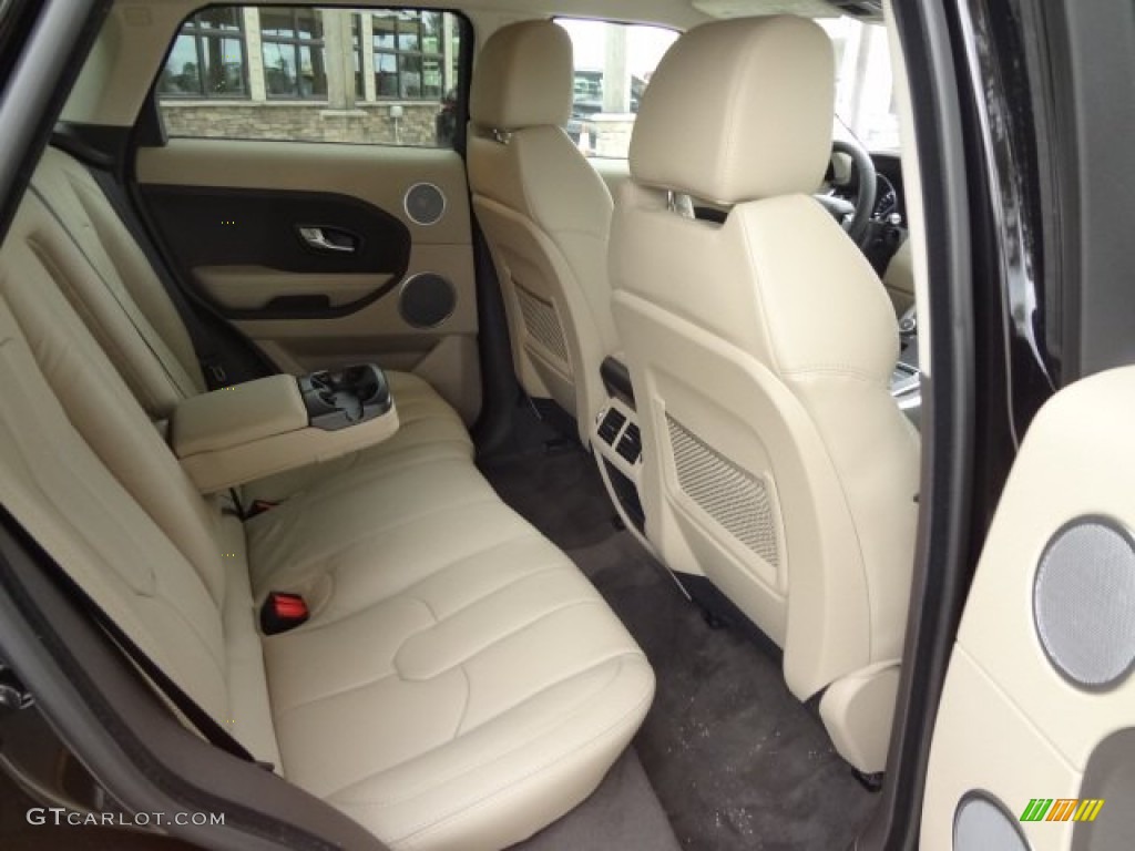 Almond/Espresso Interior 2013 Land Rover Range Rover Evoque Pure Photo #77620571