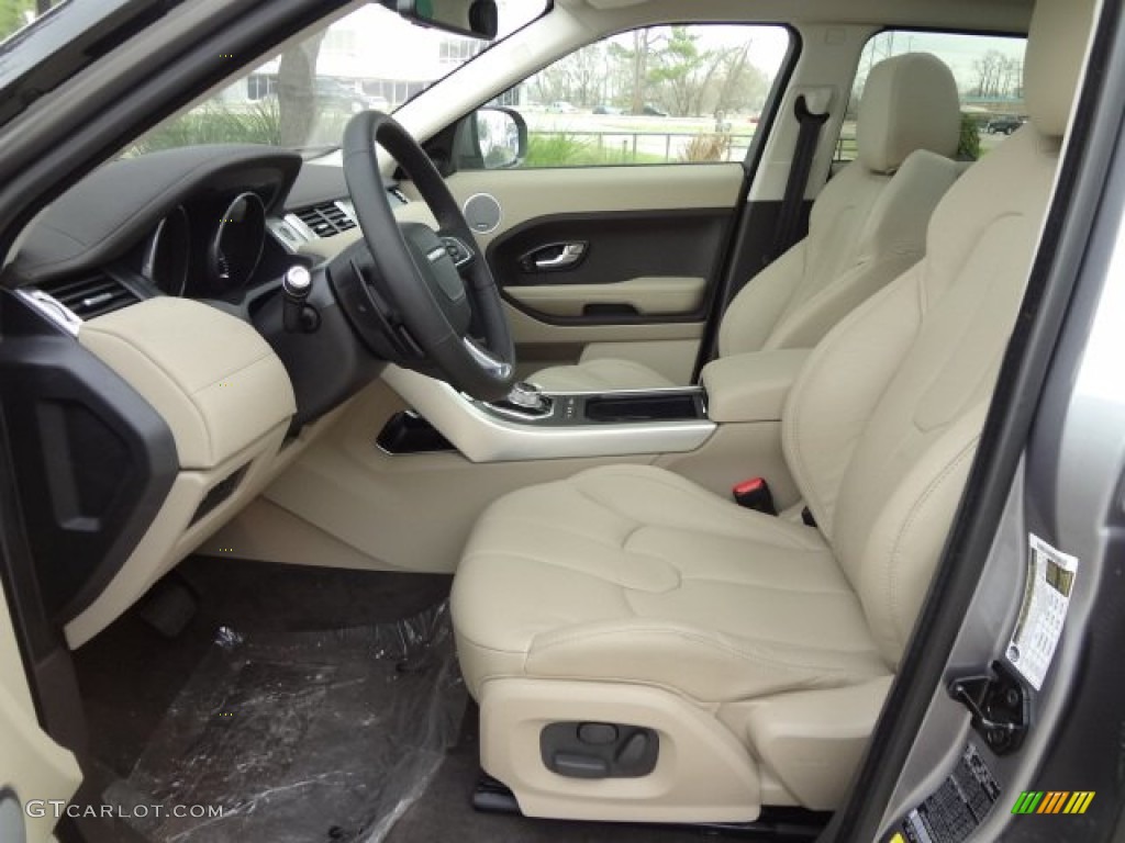 Almond/Espresso Interior 2013 Land Rover Range Rover Evoque Pure Photo #77620826
