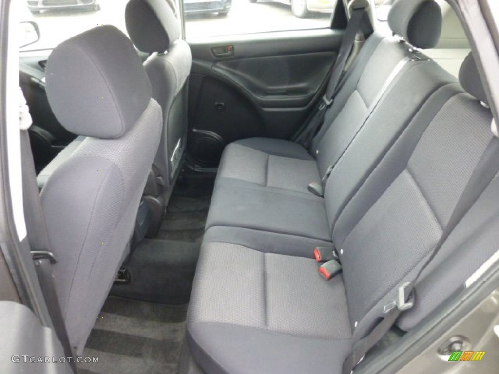 2005 Pontiac Vibe Standard Vibe Model Rear Seat Photos