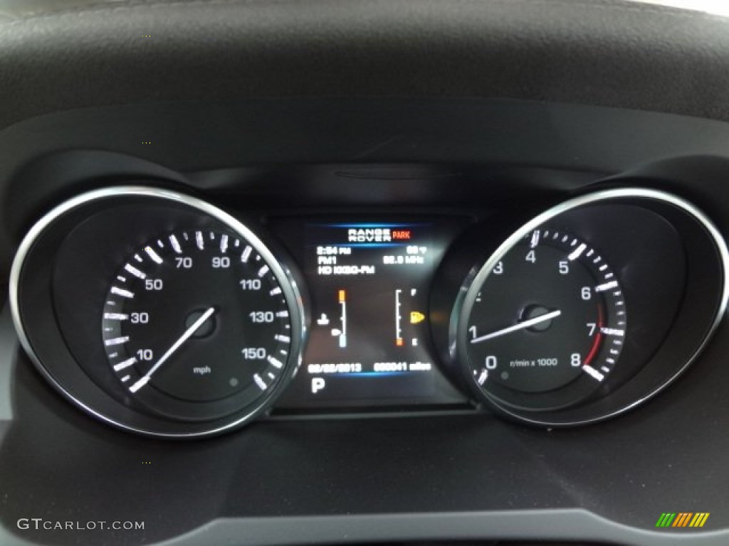 2013 Land Rover Range Rover Evoque Pure Gauges Photo #77621176