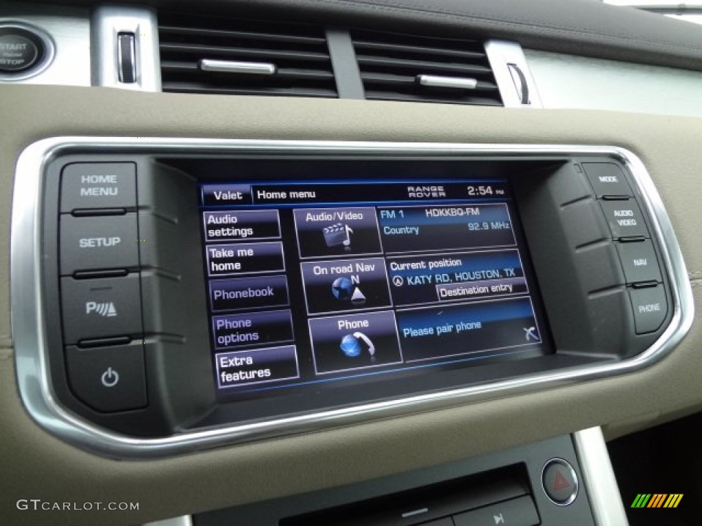 2013 Land Rover Range Rover Evoque Pure Controls Photo #77621204