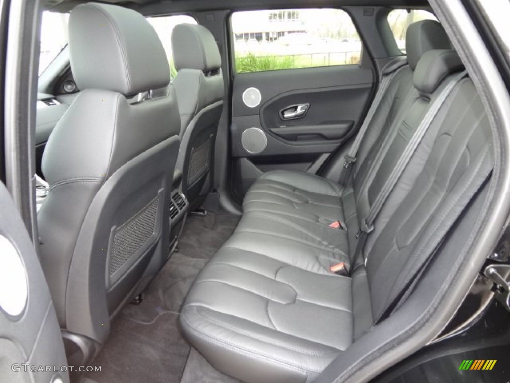 Ebony Interior 2013 Land Rover Range Rover Evoque Pure Photo #77621384
