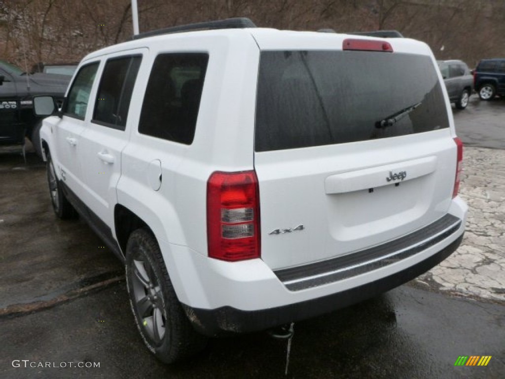 2013 Patriot Oscar Mike Freedom Edition 4x4 - Bright White / Freedom Edition Black/Silver photo #3