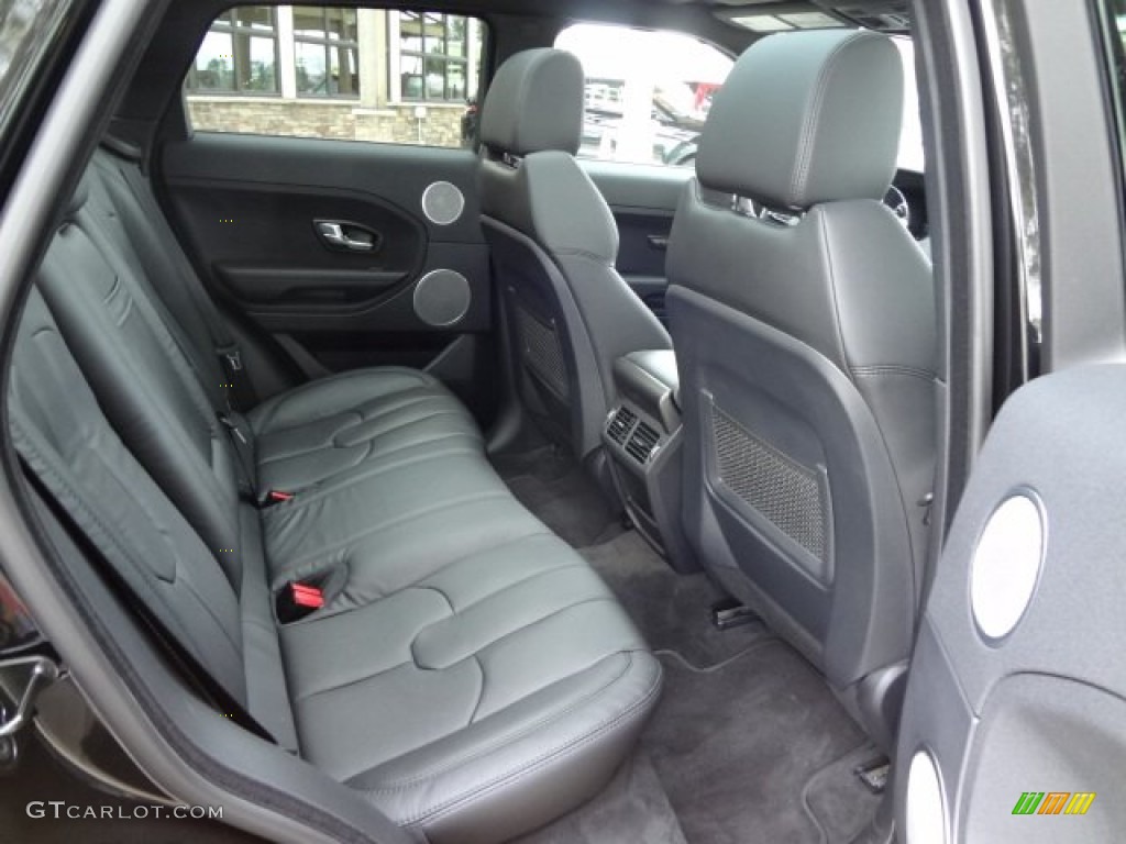 2013 Land Rover Range Rover Evoque Pure Rear Seat Photo #77621588