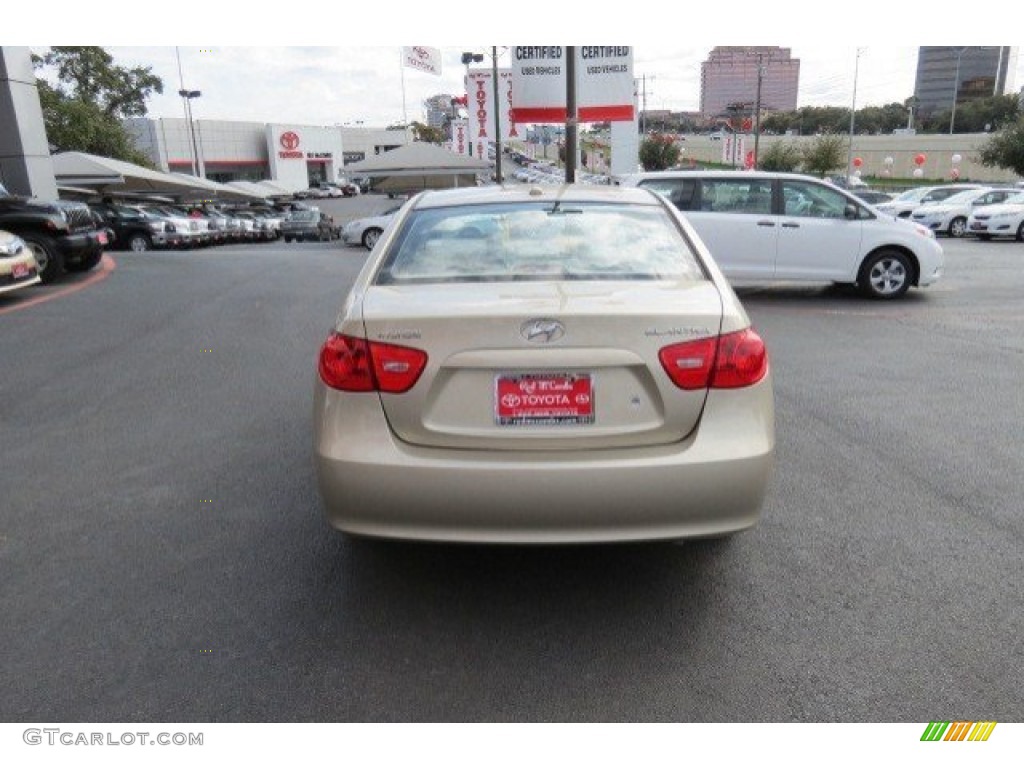 2009 Elantra GLS Sedan - Laguna Sand / Beige photo #6